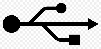 USB flash drive Symbol Logo Icon - Serial Port Icon 