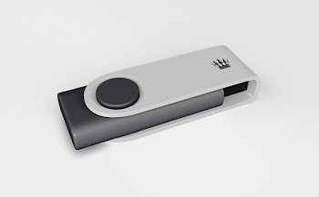 Usb stick mockup for merchandising Free Psd