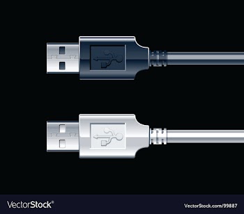  					USB wire vector&nbsp;image														