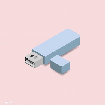 USD flash drive  3D clipart | Free stock vector - 383408