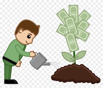 Use Plr To Start Growing Your Online Business - Money Cartoon