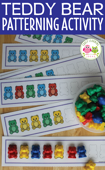 Use your teddy bear counters for a bear patterning activity. Learn ...