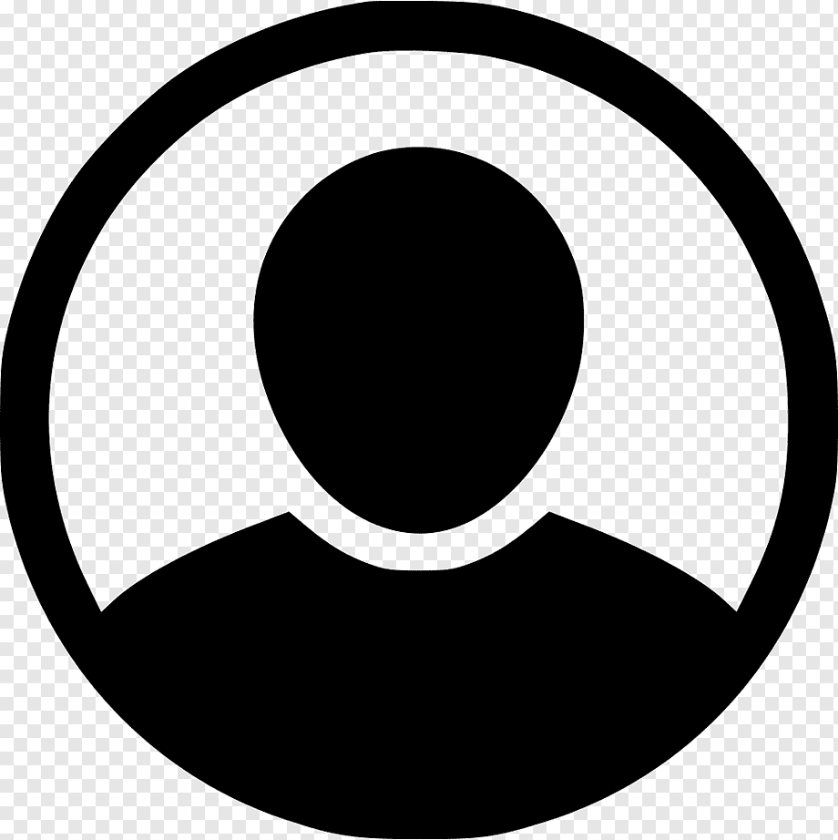 User profile Computer Icons Login, user avatars, monochrome, black, desktop Wallpaper png