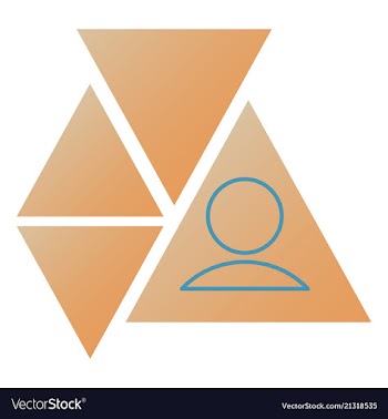 User profile sign web icon with check mark glyph vector image
