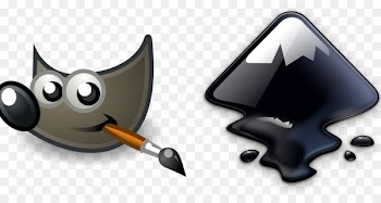 Using GIMP Inkscape Vector graphics Adobe Photoshop - gnu mockup 