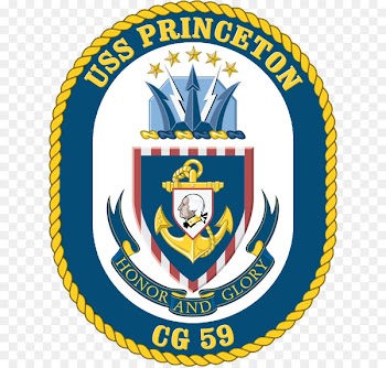 USS Princeton (CG-59) United States Navy Ticonderoga-class cruiser Warship - crest 