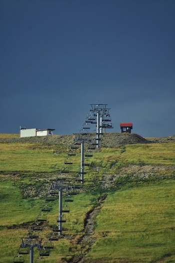 Utility Posts on Hill