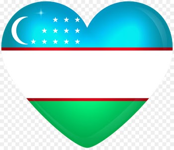 Uzbekistan, Flag, Flag Of Uzbekistan, Green, Turquoise PNG