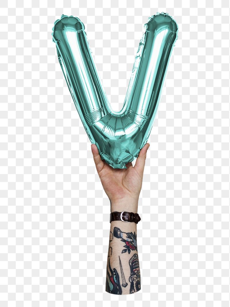V png English alphabet, balloon | Free PNG - rawpixel
