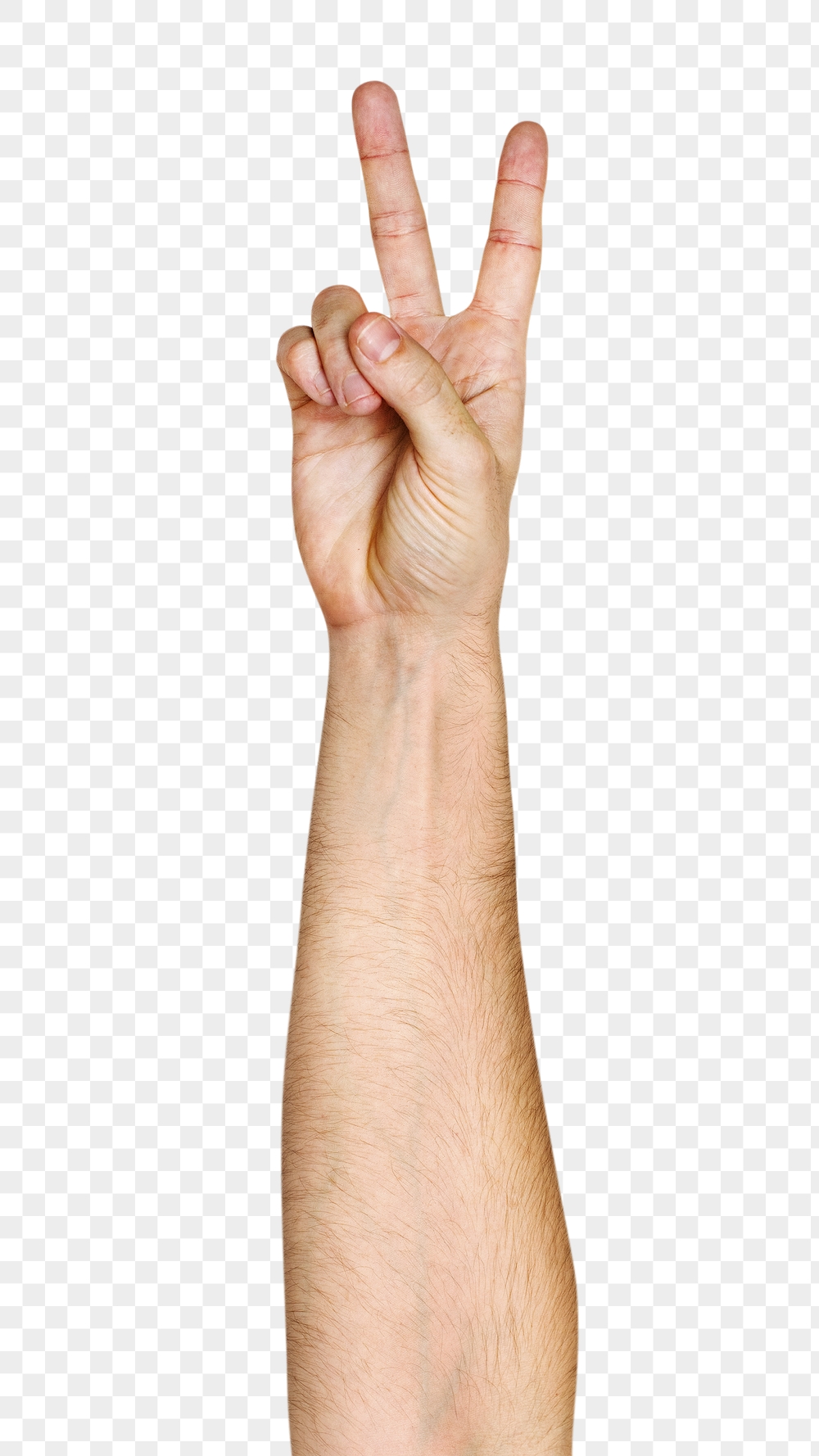 V sign png hand gesture | Free PNG - rawpixel