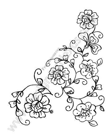 V13 Free Flower Vectors Floral Corner Border Clip Art - Designers ...