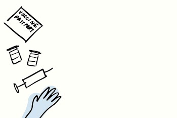 Vaccination hand drawn vector, health concept | Free stock illustration | High Resolution graphic