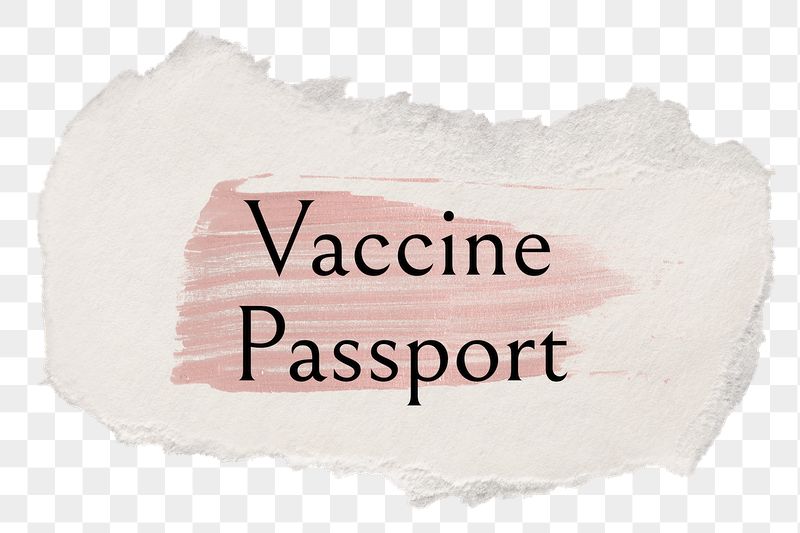 Vaccine passport png word sticker | Free PNG - rawpixel