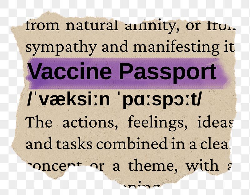 Vaccine passport png word sticker, | Free PNG - rawpixel