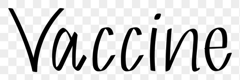 Vaccine png word sticker typography, | Free PNG - rawpixel