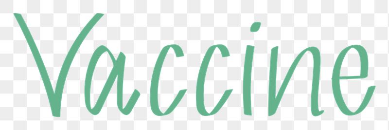 Vaccine png word sticker typography, | Free PNG - rawpixel