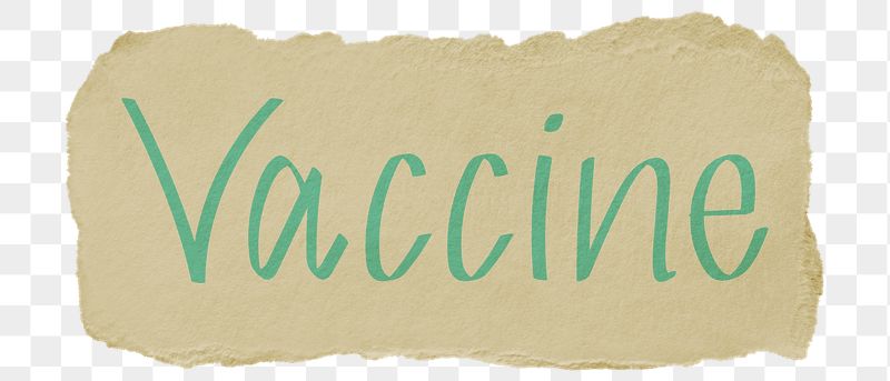 Vaccine png word sticker typography, | Free PNG - rawpixel