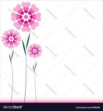 Valentin card or background vector image