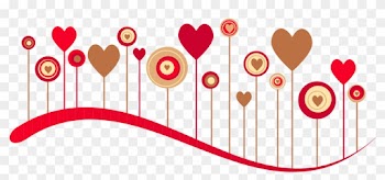 Valentine's Day At The Stage House Tavern In Mountainside, - Clip Art Heart Border