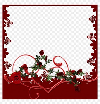Valentine's Day Frames - Garden Roses