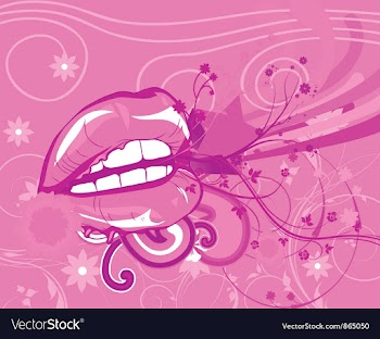 Valentine background vector image
