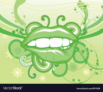 Valentine background vector image