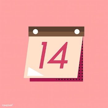 Valentine calendar celebrating | Free stock vector - 280805