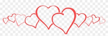 Valentine Day Hearts Banner Vector Background Royalty - Happy Valentine Day Friendship