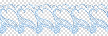 Valentine day lace, white hearts illustration transparent background PNG clipart