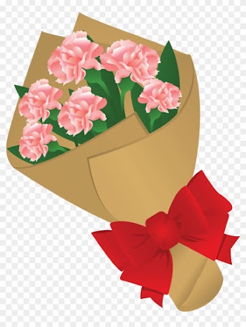 Valentine Flowers Clip Art - Garden Roses