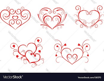  					Valentine hearts vector&nbsp;image														