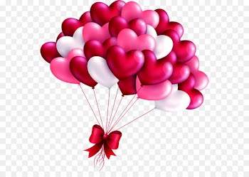 Valentine Love Heart Balloon Valentine's Day Picture frame - Valentines Day Love Balloon 