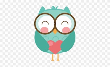 Valentine Owls Svg Cut File For Scrapbooking Cardmaking - Valentines Clip Art Owl