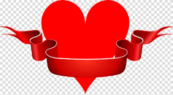 Valentine Ribbon PNG Photo