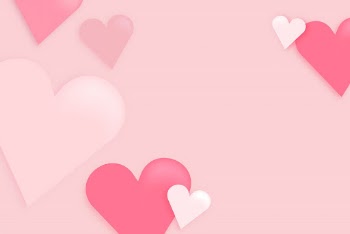 Valentine&rsquo;s background border, heart shape | Free Vector - rawpixel