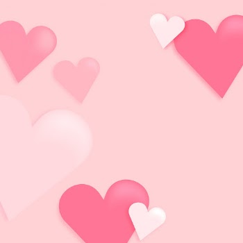 Valentine&rsquo;s background heart shape border | Free Photo - rawpixel