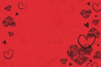 Valentine's day background border, heart | Free Vector - rawpixel