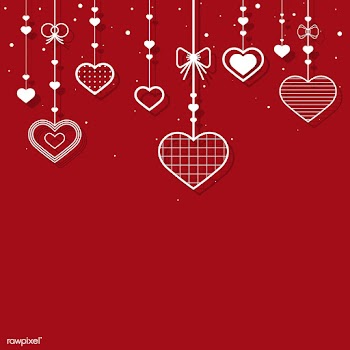 Valentine's day background illustration | Free stock vector - 558461
