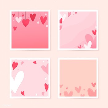 Valentine's day card design | Free stock vector - 559588