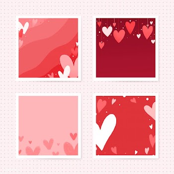 Valentine's day card design | Free stock vector - 559599