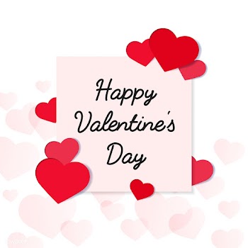 Valentine's day card illustration | Free stock vector - 558417