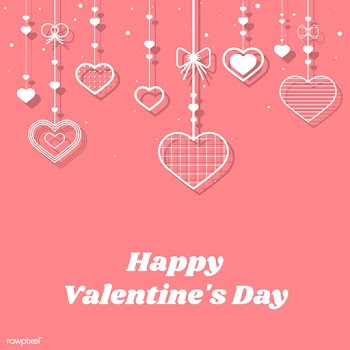 Valentine's day card illustration | Free stock vector - 558431