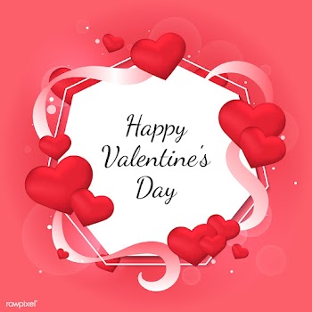Valentine's day card illustration | Free stock vector - 558443