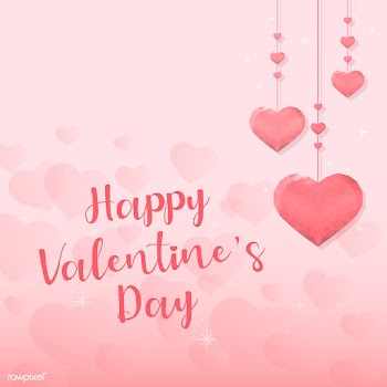 Valentine's day card illustration | Free stock vector - 558471