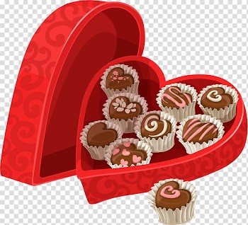 Valentine's Day Chocolate Heart Gift, valentine's day transparent background PNG clipart