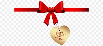 Valentine's Day Clip art - Happy Valentines Day Bow PNG Clipart Image 