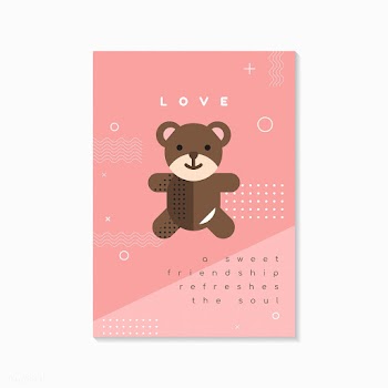 Valentine's day flyer and card template | Free stock vector - 558344