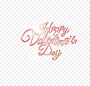 Valentine's Day Font - Vector Happy Valentine's Day everyone 
