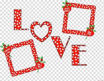 Valentine's Day Frames Ornament , maroon frame transparent background PNG clipart