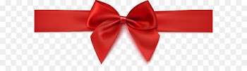 Valentine's Day Gift Christmas Anniversary - Hand painted red ribbon bow 